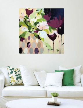 Cuadro decorativo Amelia técnica mixta Cuadros Jr Flores