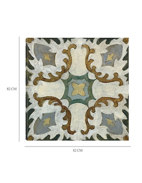 Cuadro decorativo Azulejo del Viejo Mundo I técnica mixta Cuadros Jr Símbolos