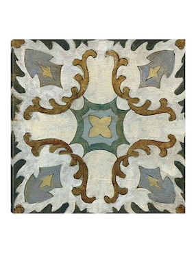 Cuadro decorativo Azulejo del Viejo Mundo I técnica mixta Cuadros Jr Símbolos