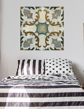 Cuadro decorativo Azulejo del Viejo Mundo I técnica mixta Cuadros Jr Símbolos