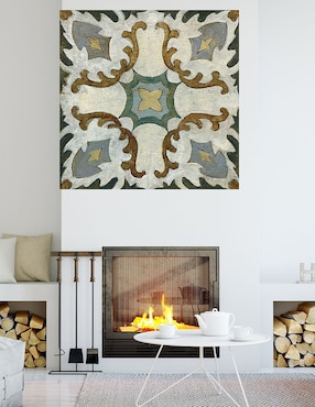 Cuadro decorativo Azulejo del Viejo Mundo I técnica mixta Cuadros Jr Símbolos