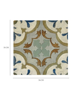 Cuadro decorativo Azulejos del Viejo Mundo VIII técnica mixta Cuadros Jr Formas