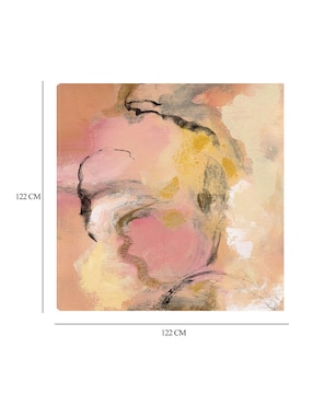 Cuadro decorativo Aroma de Peonía II técnica mixta Cuadros Jr Colores