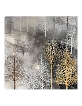 Cuadro decorativo Árboles de Invierno técnica mixta Cuadros Jr Naturaleza