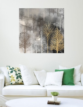 Cuadro decorativo Árboles de Invierno técnica mixta Cuadros Jr Naturaleza