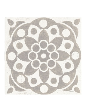 Cuadro decorativo Azulejo de Caravana de Invierno II técnica mixta Cuadros Jr Símbolos