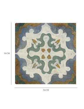 Cuadro decorativo Azulejos del Viejo Mundo VI técnica mixta Cuadros Jr Formas