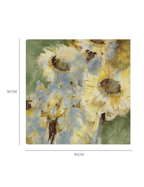 Cuadro decorativo Anticipación II técnica mixta Cuadros Jr Girasoles