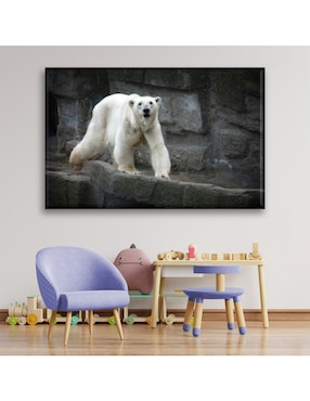 Cuadro decorativo Industria Grafica Ciento 23 oso polar
