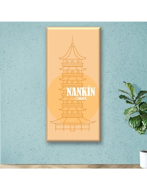 Cuadro decorativo Industria Grafica Ciento 23 nankin china ilustración