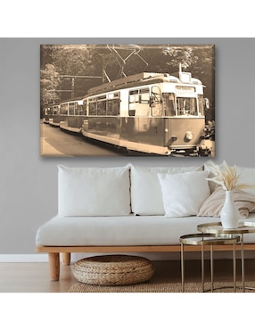 Cuadro decorativo Industria Grafica Ciento 23 Tranvía