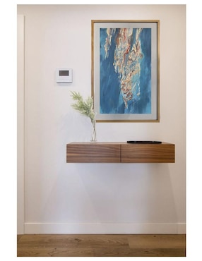 Pintura Reflejo de oro técnica acrílico Lune Art Gallery