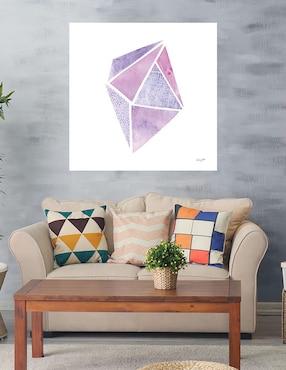 Cuadro decorativo Brilla VI técnica mixta Cuadros Jr Formas