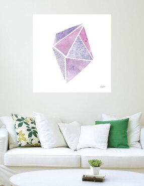 Cuadro decorativo Brilla VI técnica mixta Cuadros Jr Formas