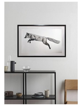 Pintura Zorro técnica acrílico Lune Art Gallery AnimalArt
