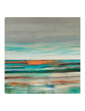 Cuadro decorativo Colores costeros técnica mixta Cuadros Jr Océanos