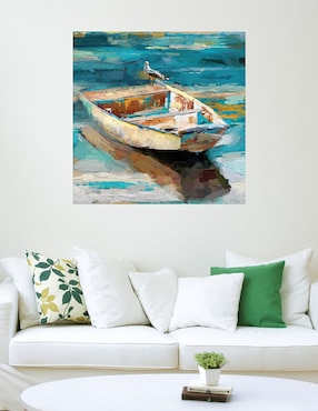 Cuadro decorativo Brisa de la Costa II técnica mixta Cuadros Jr Playas