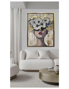 Pintura Belleza Latente técnica acrílico Lune Art Gallery Flores