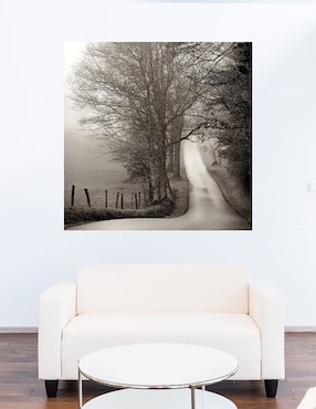 Cuadro decorativo Camino al bosque técnica mixta Cuadros Jr Bosques