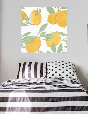 Cuadro decorativo Cócteles afrutados II técnica mixta Cuadros Jr Cítricos