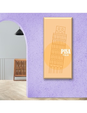 Cuadro decorativo Industria Grafica Ciento 23 Pisa ilustración