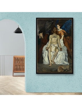 Cuadro decorativo Industria Grafica Ciento 23 Cristo muerto con ángeles