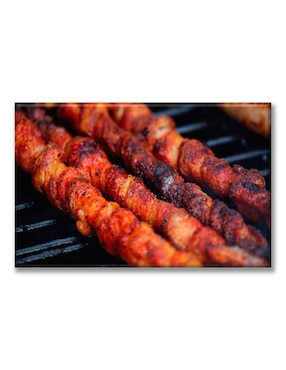 Cuadro Decorativo Industria Gráfica Ciento 23 Brocheta De Carne