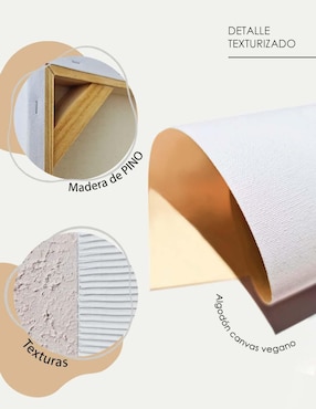 Cuadro decorativo Canvas Art minimalista