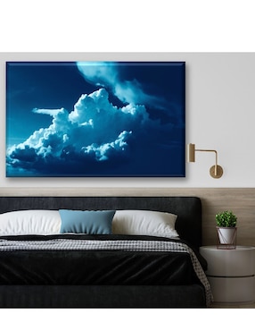 Cuadro decorativo Industria Grafica Ciento 23 nube azul