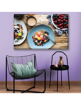 Cuadro decorativo Industria Grafica Ciento 23 Desayuno de frutos rojos