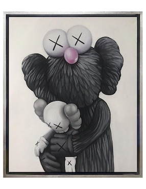 Pintura KawsSsB técnica acrílico Lune Art Gallery