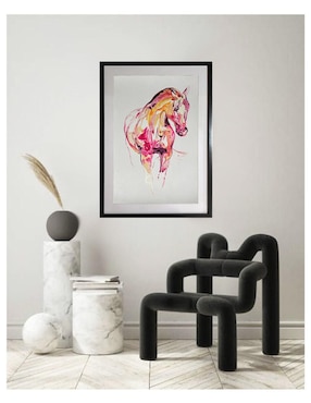 Pintura Dulce Coral técnica acrílico Lune Art Gallery