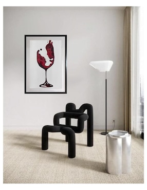 Pintura Good Wine II técnica acrílico Lune Art Gallery