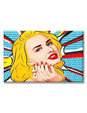 Cuadro decorativo Industria Grafica Ciento 23 Rubia art pop