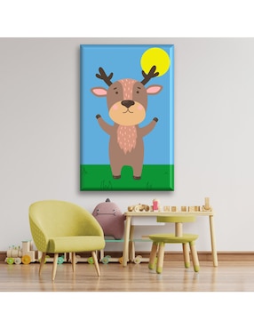 Cuadro decorativo Industria Grafica Ciento 23 Venadito