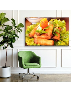 Cuadro decorativo Industria Grafica Ciento 23 Rollitos primavera