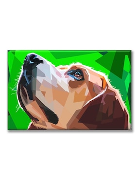 Cuadro decorativo Industria Grafica Ciento 23 Perro art pop