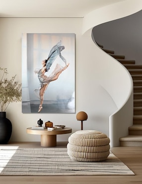 Litografía Un Toque Francés Ballerina técnica acrílico