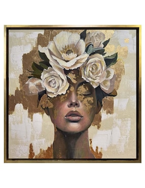 Pintura Everlasting Beauty técnica mixta Lune Art Gallery Flores