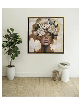 Pintura Everlasting Beauty técnica mixta Lune Art Gallery Flores