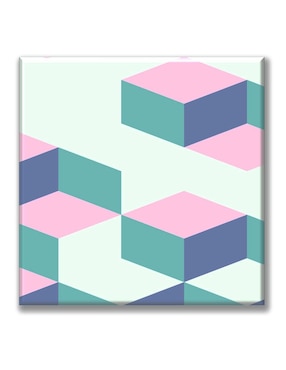 Cuadro decorativo Industria Grafica Ciento 23 Cubos