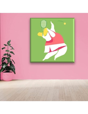 Cuadro decorativo Industria Grafica Ciento 23 Tennista