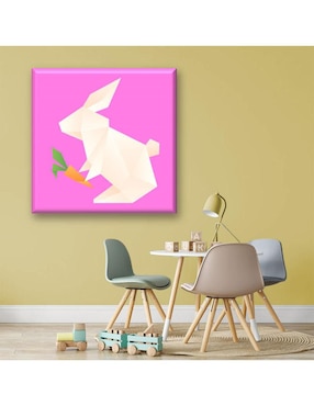 Cuadro decorativo Industria Grafica Ciento 23 Conejo de origami