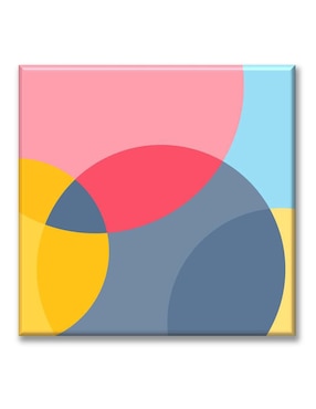 Cuadro decorativo Industria Grafica Ciento 23 Círculos de colores