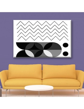 Cuadro decorativo Industria Grafica Ciento 23 Lienzo formas