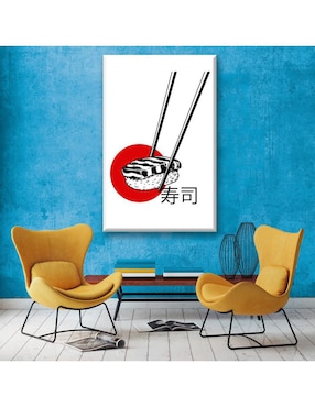 Cuadro decorativo Industria Grafica Ciento 23 Comida japonesa