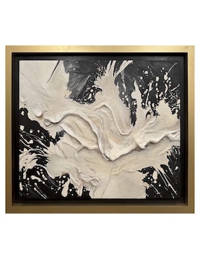 Pintura Montclair técnica mixta Lune Art Gallery Abstracto