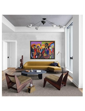 Pintura Última Cena técnica acrílico Lune Art Gallery Religiosos