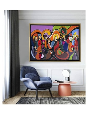 Pintura Última Cena técnica acrílico Lune Art Gallery Religiosos