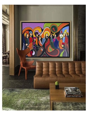 Pintura Última Cena técnica acrílico Lune Art Gallery Religiosos